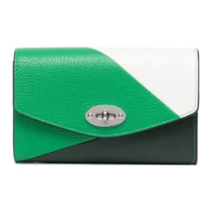 Mulberry Darley Leather Wallet Regular Women's Green-0