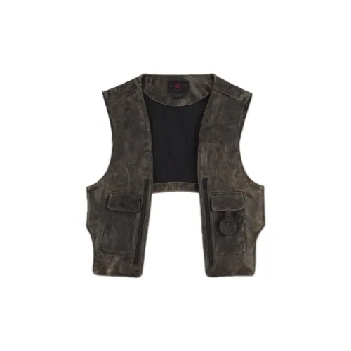 Jordan X J Balvin Collection Vests Unisex Brown