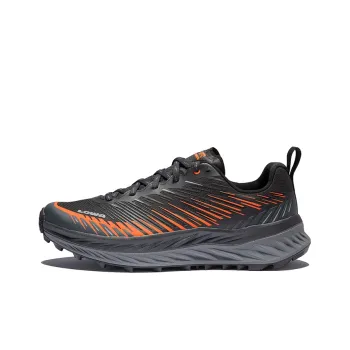 Lowa Cushioned Anti Slip Wear Resistant Waterproof And Breathable Low Top Running Shoes Men's Black Orange