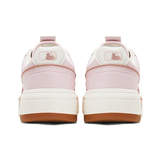 MLB Chunky Liner Bare Eyes 3D Low Top Skateboard Shoes Unisex Pink-4