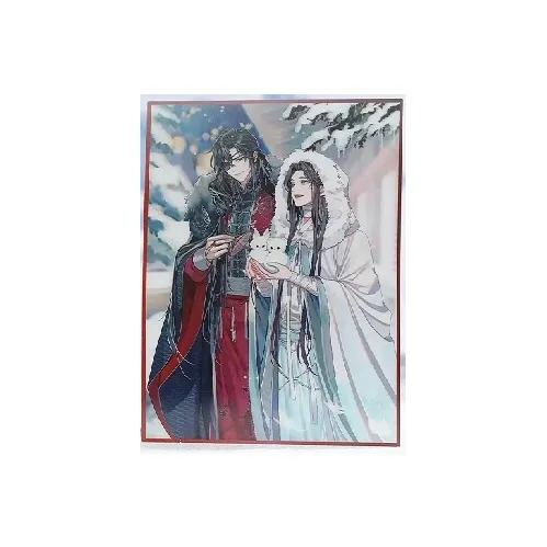 BEMOE Heaven Official's Blessing Courtyard Snow Collection Badge Collectible Card Merch Anime Merchandise