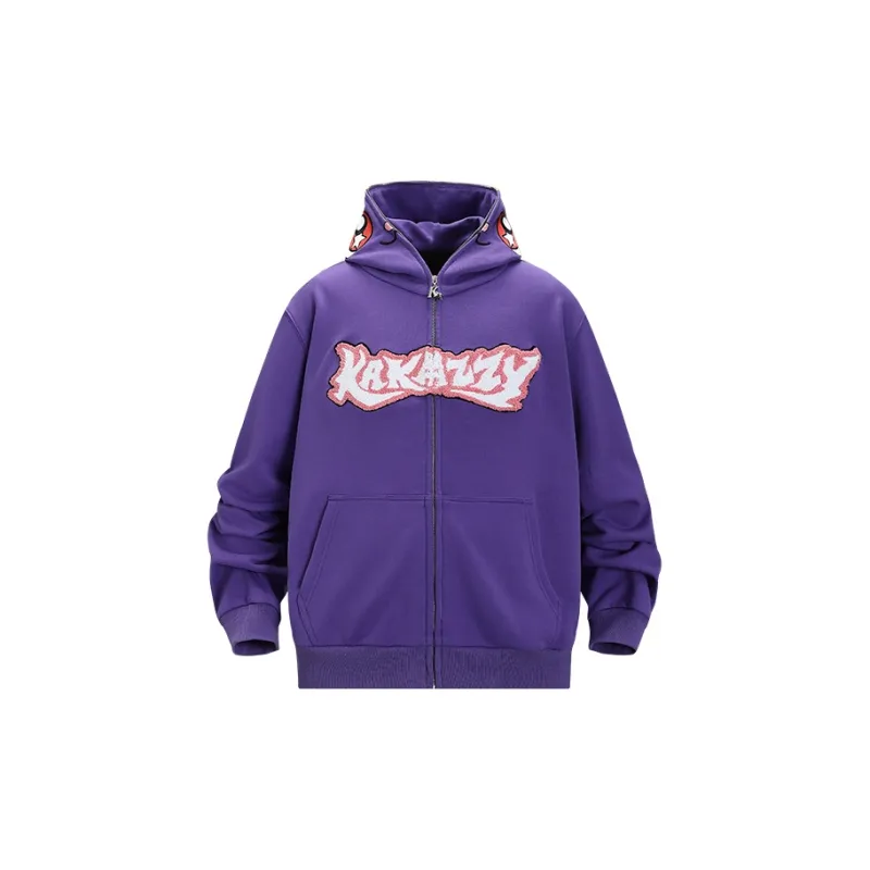 KAKAZZY Sweatshirts Unisex Purple-3