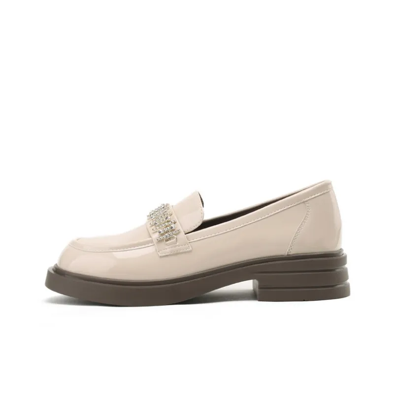 JOSINY Loafers Women's Low Top Brown-6