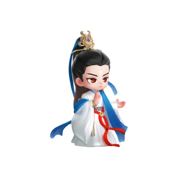 Koi Take Fun Long Moonlit Night Dark Night & Sang Wine Chibi Figures