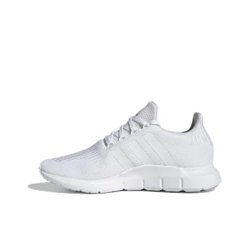 Adidas Swift Run 1.0 Cloud White Gold Metallic Women's