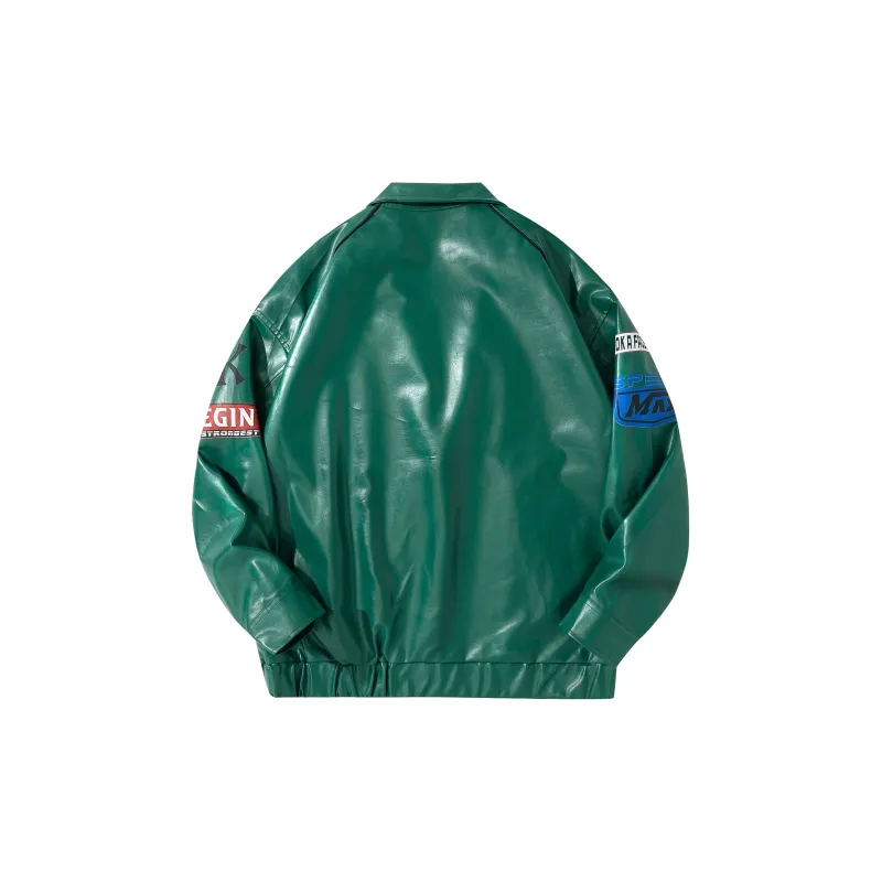 Kawasaki Leather Jackets Unisex-9