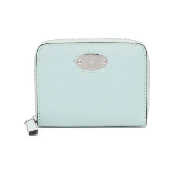 Mulberry Leather Wallet Women's Mint Green