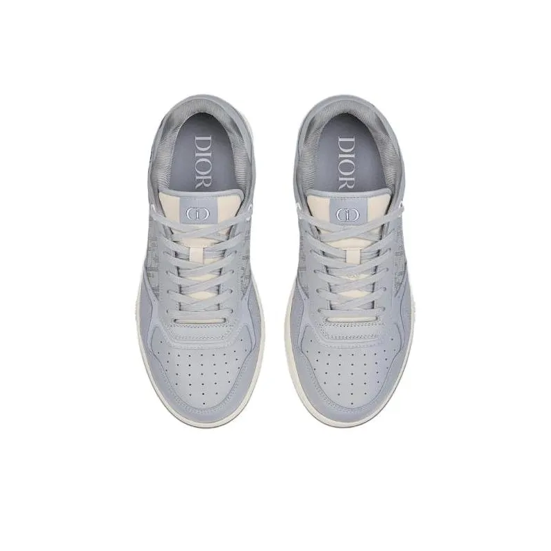 DIOR B27 Kenny Scharf Low Top Blue Tiger Print-4