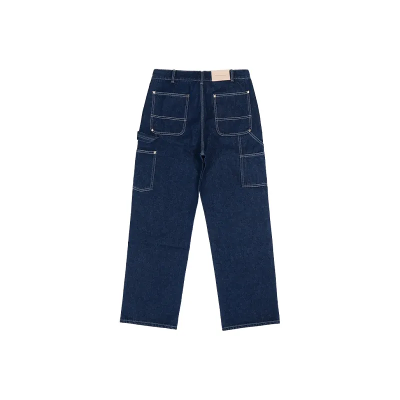 UNTILWERICH Jeans Unisex Navy Blue-1