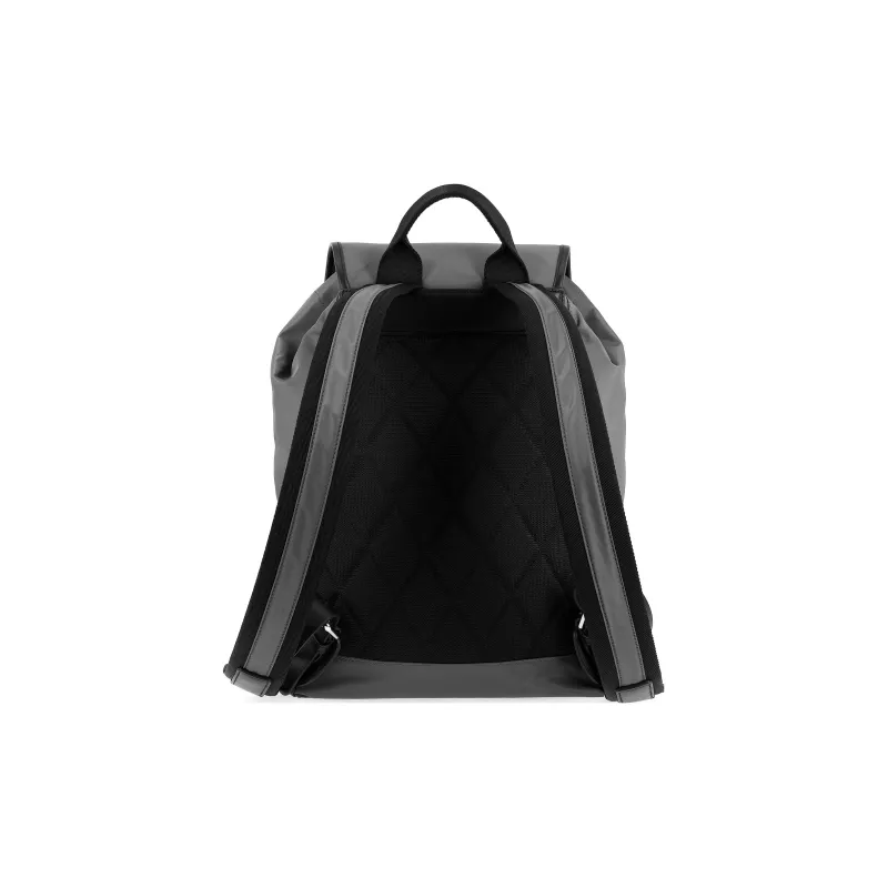 Burberry Leather Handbag, Backpack, Backpack Large Size Unisex Gray-2