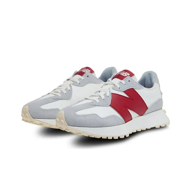 New Balance 327 Grey Red Women's-2