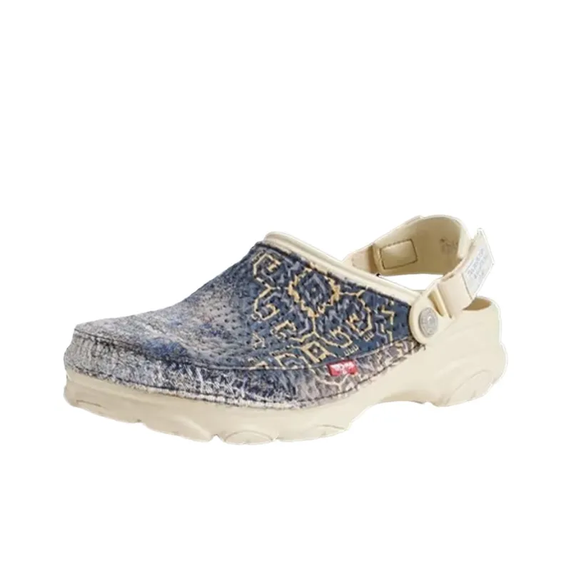Levis/ X PROLETA RE ART x Crocs Wrap-toe Slippers Unisex Blue-0