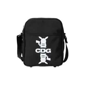 CDG Polyester Crossbody Bag Shoulder Bag Men's Black