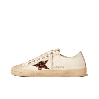 Golden Goose Women's V Star LTD 'Beige Brown Leopard'