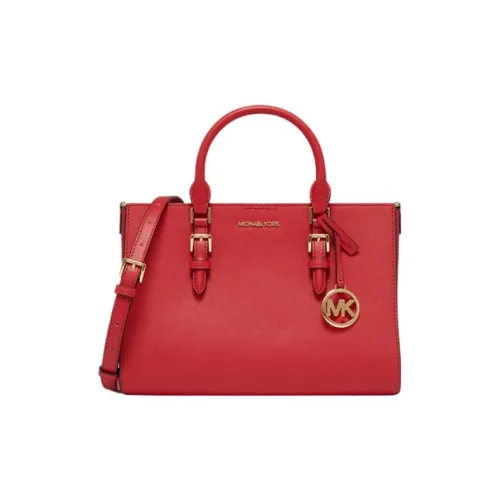 MICHAEL KORS Charlotte Handbags Red