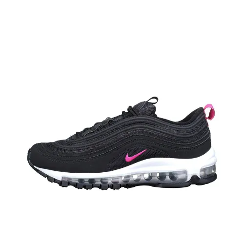 Nike Air Max 97 Running Shoes Women's Low-Top Black/Pink