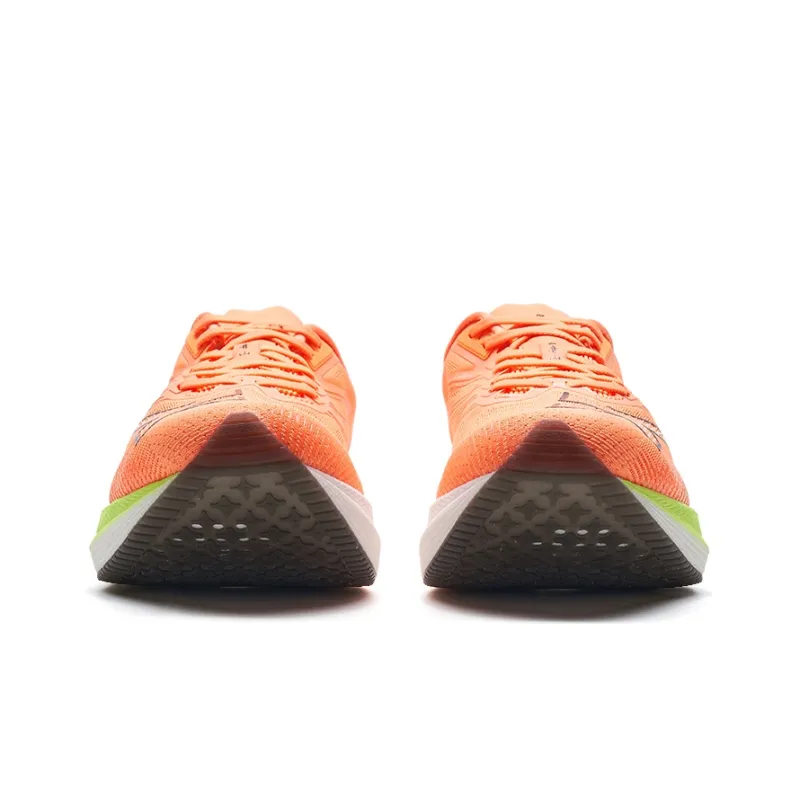 XTEP Integrated Molding Generation 1 Cushioning Wear-Resistant Low-Top Running Shoes Men's Fluorescent Soft Orange-3