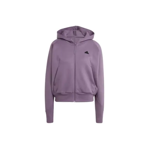 Adidas Z.N.E. Sweatshirts Women's Contour Violet