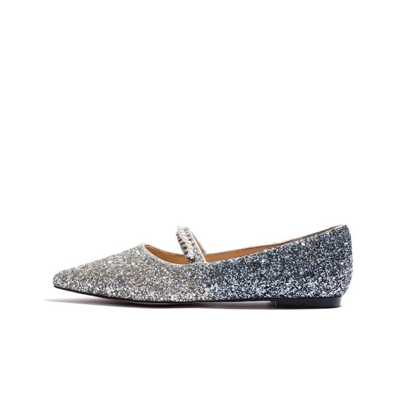 STEVE MADDEN Women's Casual Shoes Women's Low Top Silver, Champagne-0