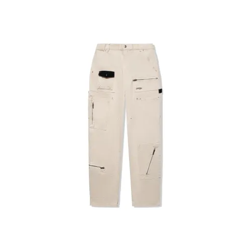 Pleasures X LiNing Casual Pants Men Oatmeal Gray