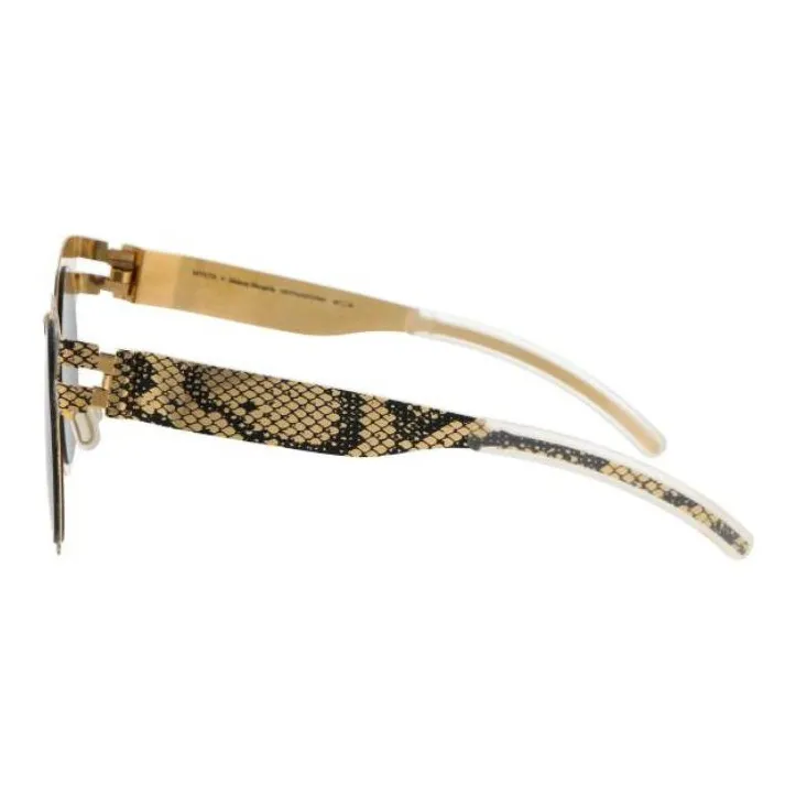 MYKITA Python Round frame Sunglasses-2
