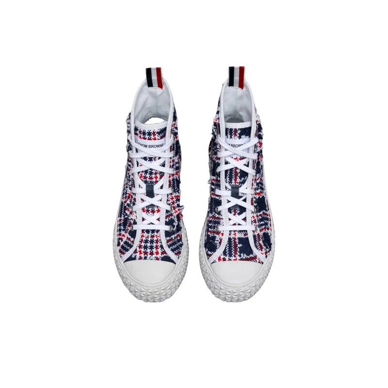 THOM BROWNE Collegiate High-top Sneakers-3
