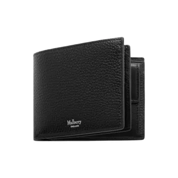 Mulberry Coin-pocket Bi-fold Wallet