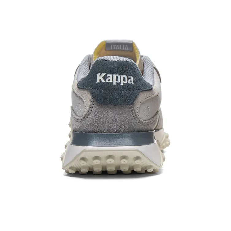 Kappa Anti-Slip Wear-Resistant Low-Top Casual Shoes Unisex Gray-4
