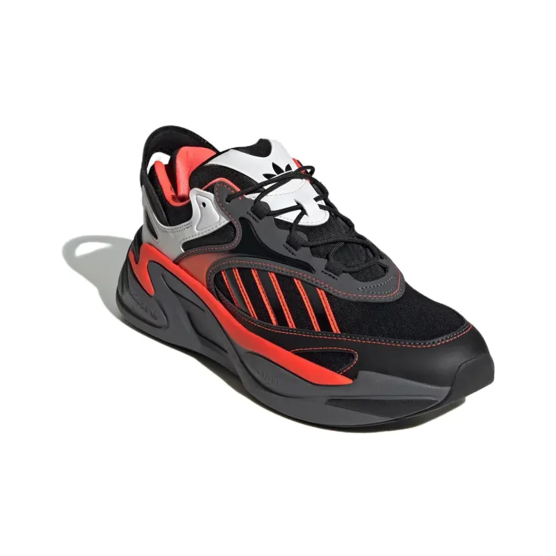 Adidas Ozmorph Core Black Grey Solar Red-2