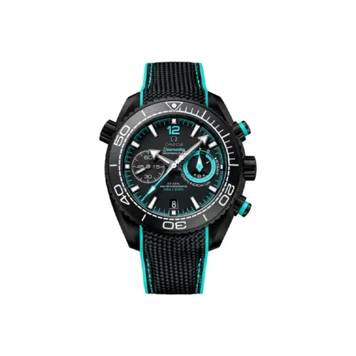 OMEGA Seahorse Series Ocean Universe Automatic Mechanical Movement Men's Watches Watch 45.5mm Black Dial