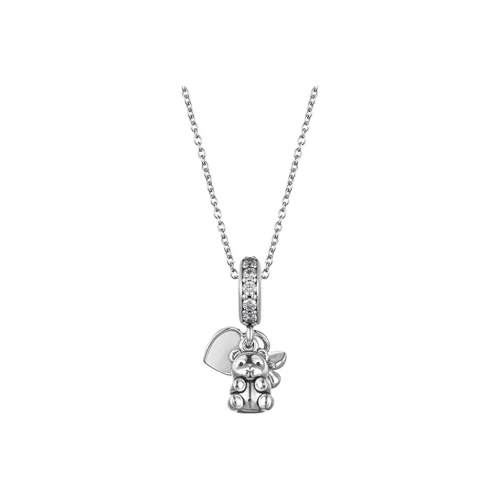 Pandora 925 Sterling Silver Necklaces Women's Silver