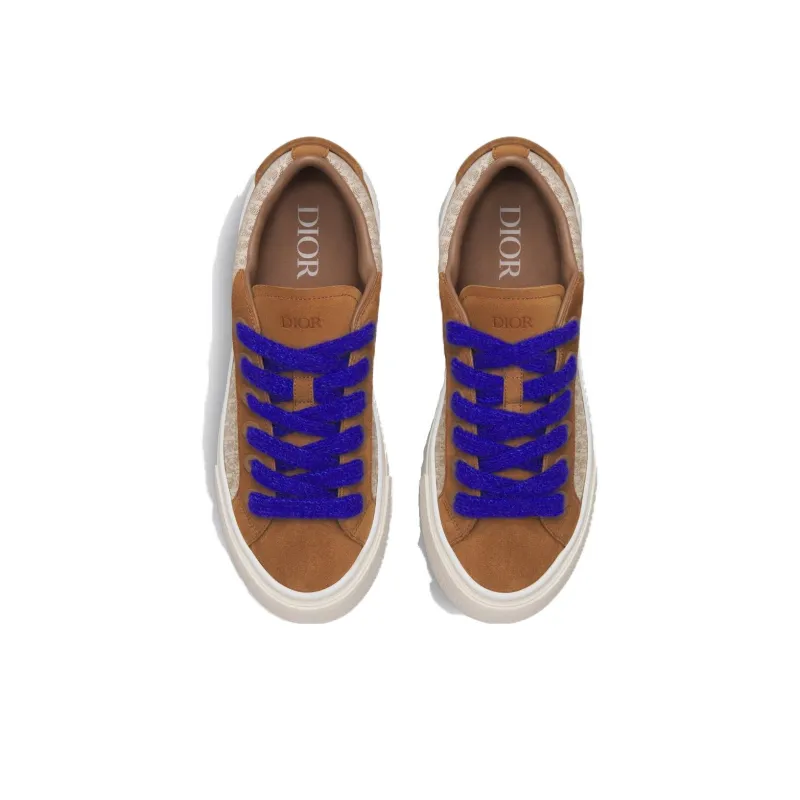 DIOR B33 Sneaker Brown Cream Oblique Jacquard-3
