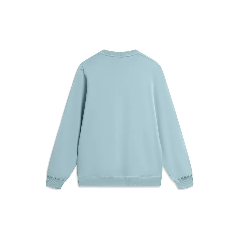 LiNing Sports Life Collection Sweatshirt Men's Fish Eye Green-1