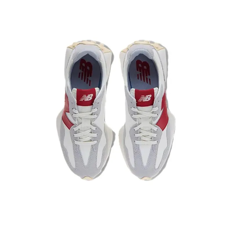 New Balance 327 Grey Red Women's-3