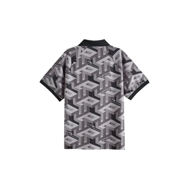 Powolves Polo Shirts Men Black-1