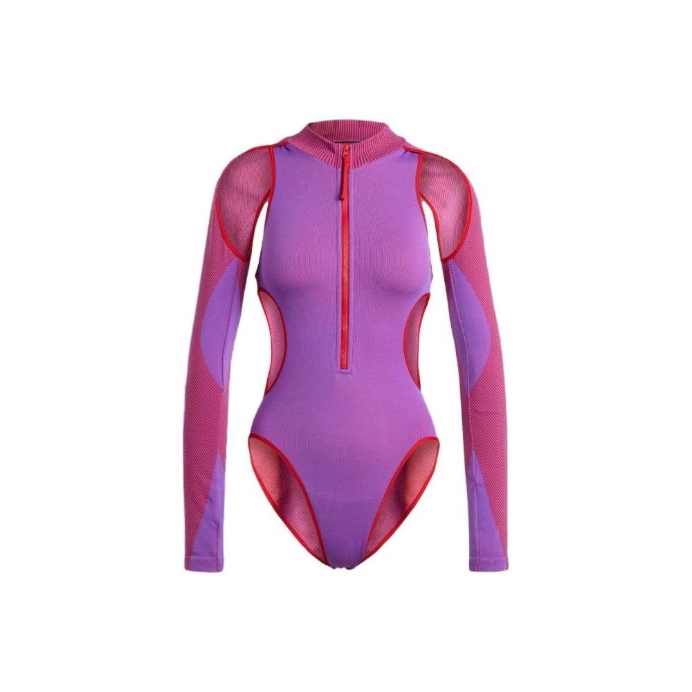 Adidas Bodysuits Women s Bright Purple POIZON