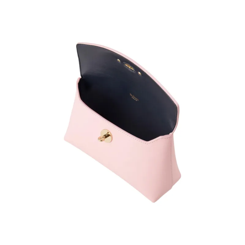 Mulberry Darley Grained Calfskin Makeup Bag Regular Women's Rose Pink-3