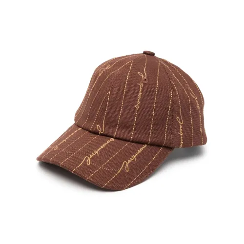 Jacquemus Cotton Baseball Caps Women's Brown