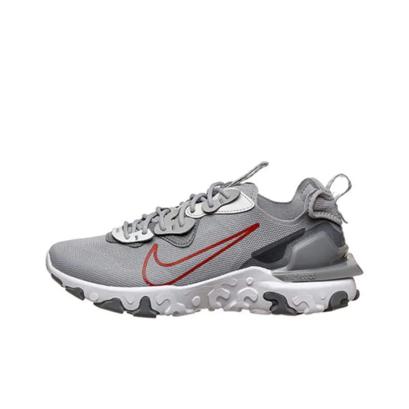 Nike React Vision Light Smoke Grey University Red-0