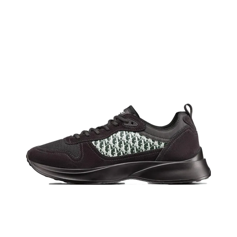 DIOR B25 Runner Black Green-0