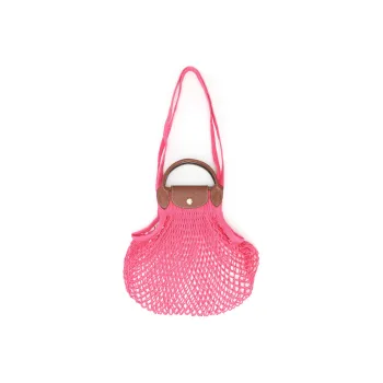 LONGCHAMP Le Pliage Filet Handbags Pink
