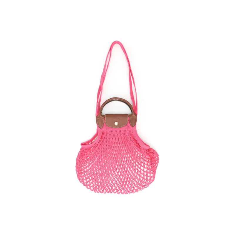 LONGCHAMP Le Pliage Filet Handbags Pink-0