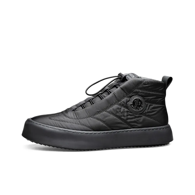 YEDANI High-Top Skateboard Shoes Men's Black-0