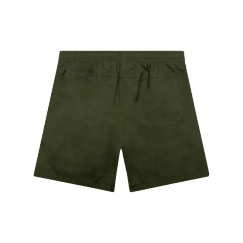 Nike Casual Shorts Men Olive Green-1