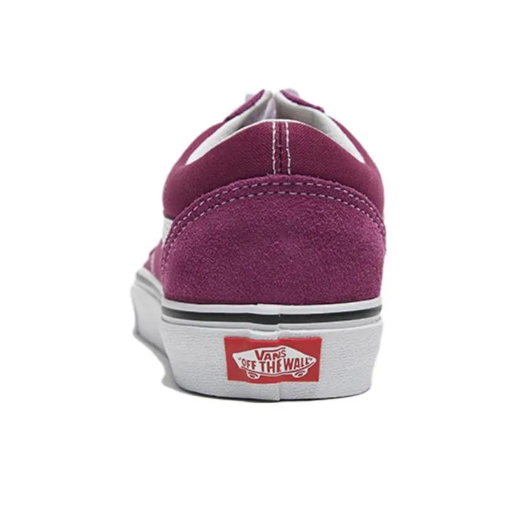 Vans Old Skool Abrasion-Resistant Low-Top Skateboard Shoes Unisex Purple-2