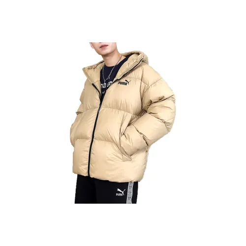 PUMA Down Jackets Men Khaki
