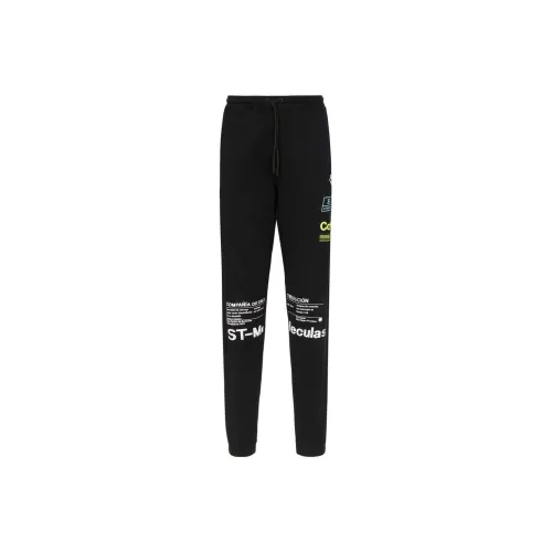 Marcelo Burlon Knitted Sweatpants Men Black