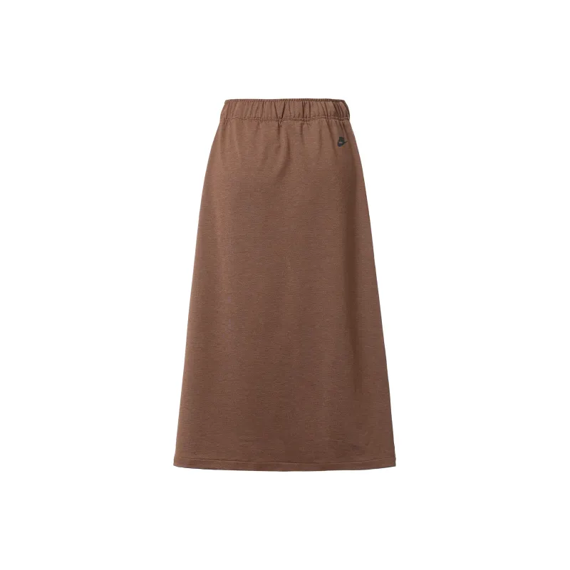 Nike Women'ss High-Waisted Skirt Brown-1
