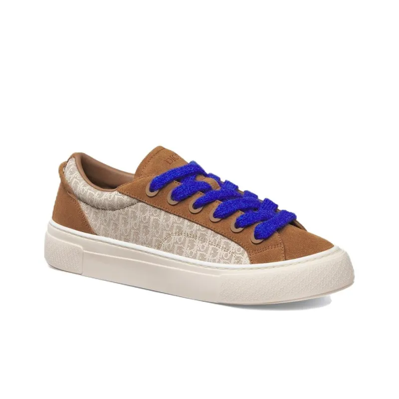 DIOR B33 Sneaker Brown Cream Oblique Jacquard-2