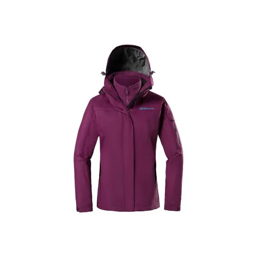 TOREAD Windbreaker Jackets Women's Grape Purple